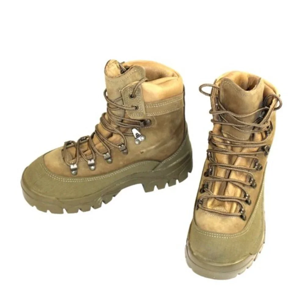 Belleville Mountain MCB 950 Gore Tex Vibram Combat Hiker Boot Khaki Size 5.5 (W)